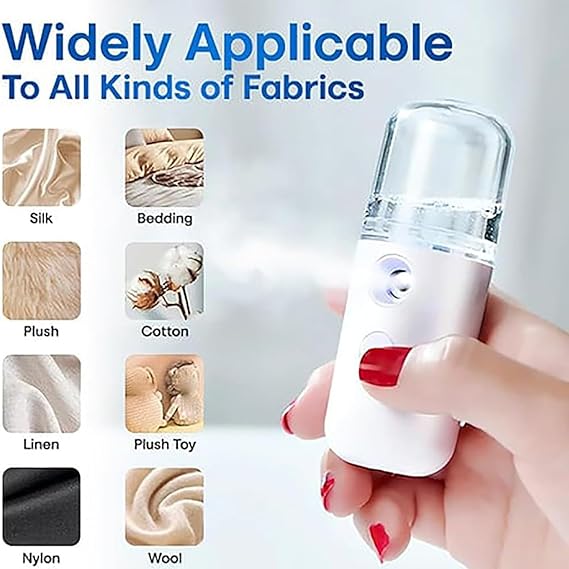 Nano Facial Mist Sprayer, 30ml Handy Atomization Machine Face Moisturizing Hydration USB Charging (random color) - Image 3