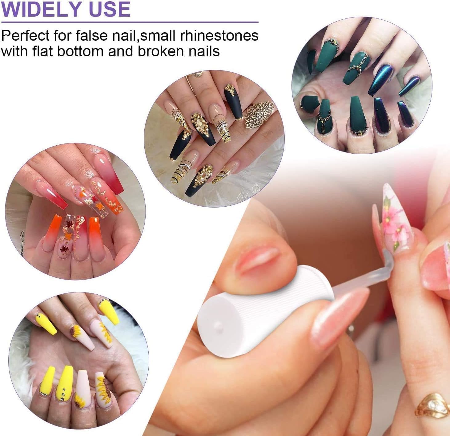 Soft Adhesive Nails