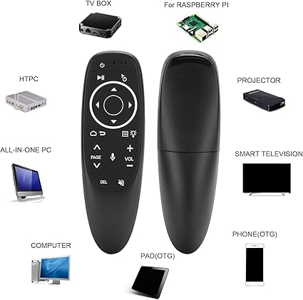 Wireless Air Mouse With Voice Control YouTube