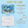 Sale Inflatable Leakproof Water Mat For Kids / Inflatable Tummy Time Mat - Random Color - Image 4