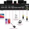 Podcast Mic Set With Live Sound Card