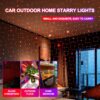 Led Galaxy Star Light | Starry Laser Projector Night Light For Home & Car Roof Decoration - Image 4