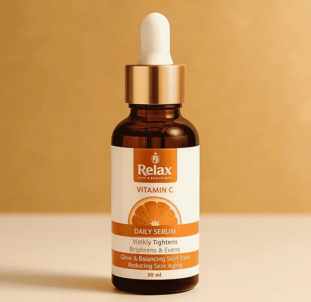 Relax Vitamin C Daily Face Serum – Brightening, Anti-Aging & Hydrating Formula For Healthy Radiant Skin (30ml) - Image 4