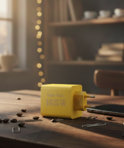 165 W Super Vooc Turbo Charger Providing Ultra Fast Charging Speed With Reliable Performance (Without Box & Cable)