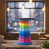 Portable Rainbow Telescopic Stool – Lightweight Collapsible Folding Seat for Camping