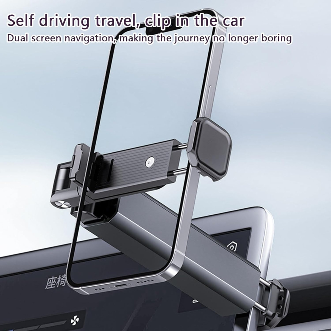 Universal Phone Holder Travel Essentials Flexible 360 ??Degree Rotation Hands-Free Airplane Phone Mount for iPhone Xiaomi - Random Color - Image 2