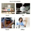 Humidier with Warm LED Outline USB Portable Air Humidifier Essential Oil Diffuser Modes Auto Off With LED Light For Home Car Mist Maker Face Steamer Car Air Fresheners - Image 2