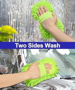 Spounge Fiber | Microfiber Wash Sponge Car Wash Sponge Microfiber Wash Mitt Scratch Free