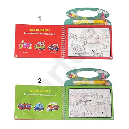 Water Reveal Activity Book For Kid (random Design Books)