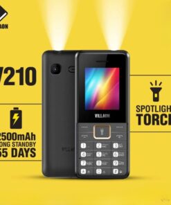 Alternative view of Villaon V210 1.8 Inch LCD Dual SIM Mobile With Removable 2500mAh Battery Basic Camera FM Radio Torch Light And PTA Approved (Random Color)