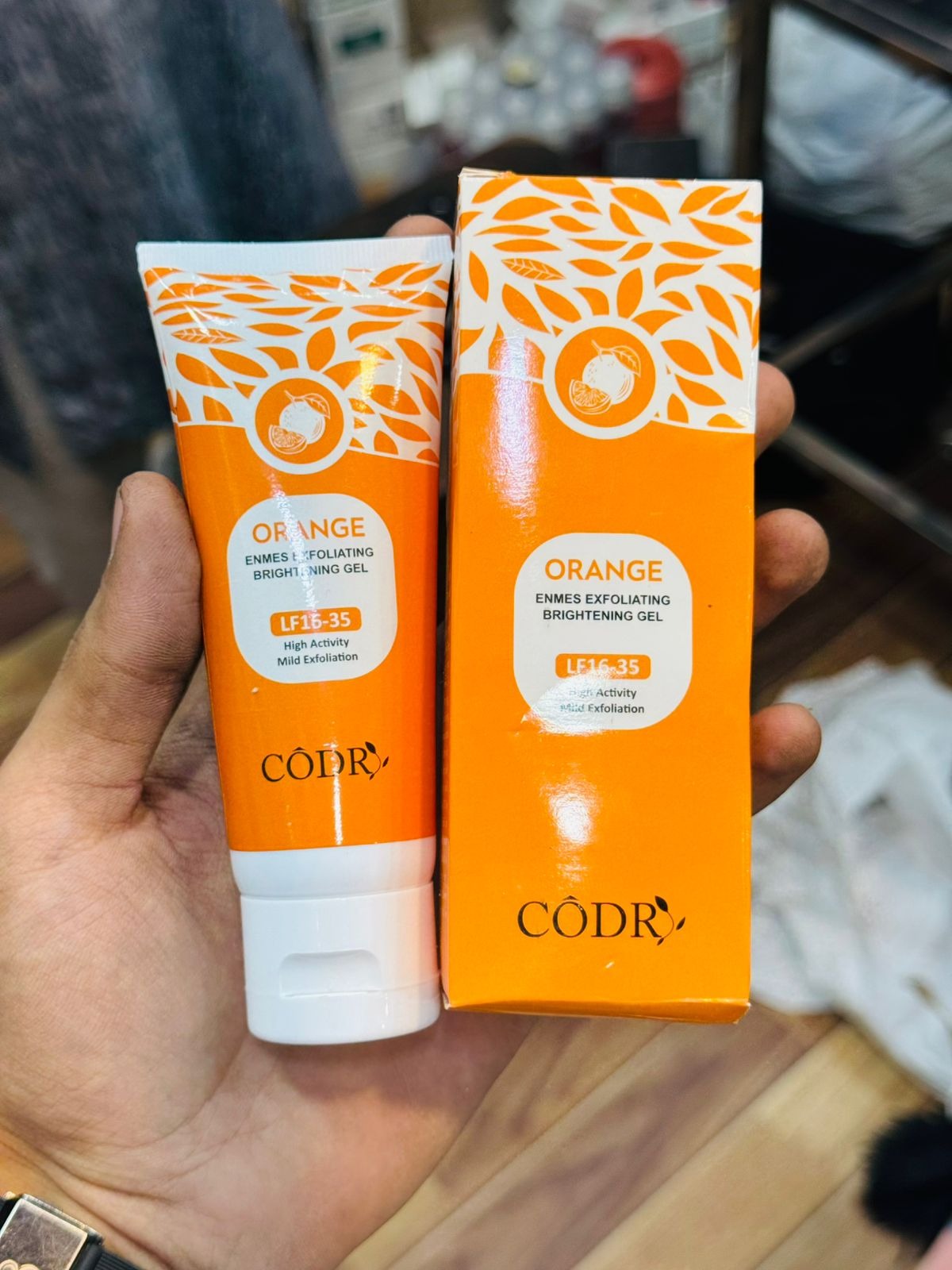 Orange Enzyme Exfoliating Gel – 60g | Brightening