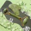 Jade Roller Facial Massager | Manual | With Gua Sha Tool | Natural Skincare | Relax & Refresh - Image 2