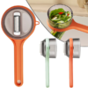 Multi?Functional Vegetable & Fruit Peeler | With Integrated Storage Container | Easy Kitchen Tool - 7 inches (Random Colour)
