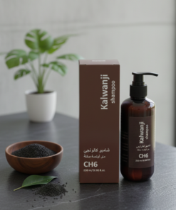 Kalwanji CH6 Black Seed Revitalizing Shampoo –250ml Nutrient-Rich Formula for Hair Strength & Shine