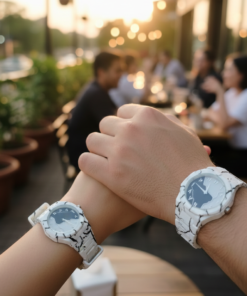 Tiger Aura Pair Watch – Stylish His & Hers Wristwatch Set
