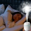 Humidier with Warm LED Outline USB Portable Air Humidifier Essential Oil Diffuser Modes Auto Off With LED Light For Home Car Mist Maker Face Steamer Car Air Fresheners - Image 3