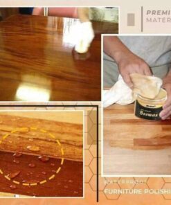 Wood Seasoning Beewax Complete Solution Furniture Care 85gm (Wax Based)
