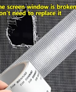 Mesh Roll Tape Window Screen Repair Patch | Keep Mosquitoes Out with Our Anti-Insect