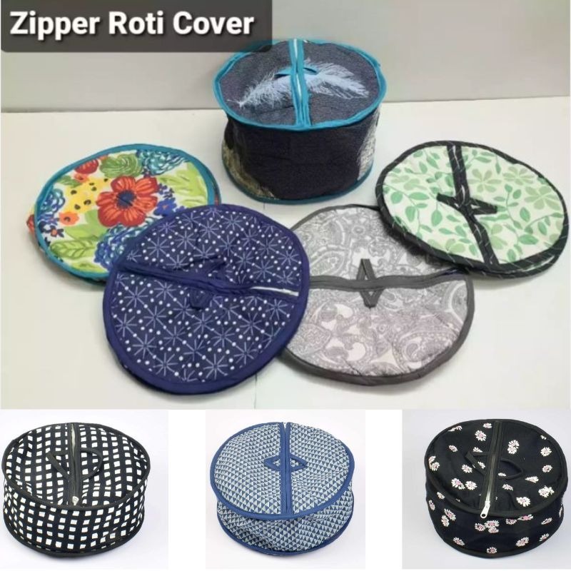 Airtight And Insulated Storage Bag For Keeping Chapati Fresh And Warm (Random Design)