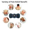 Wireless EMS Mini Body Massager – Portable Butterfly Massager for Blood Circulation & Pain Relief