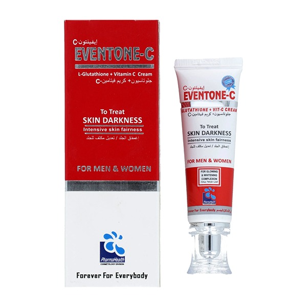 Eventone C Cream With L Glutathione And Vitamin C Advanced Skin Brightening And Anti Pigmentation Formula - 30ML - Image 2