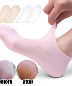 High Quality Silicone Foot Care Socks – Anti-Cracking Moisturizing Gel Socks 62gram (1 Pair)