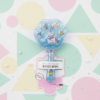 Magical Unicorn Paw-Shaped Glitter Hair Brush & Scalp Massager ( random colour) - Image 2