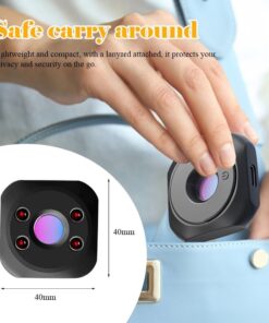 Wireless Hidden Camera Detector – Portable Anti‑Spy Bug Sweeper for Privacy Protection