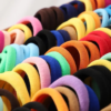 Pack Of 14Pcs Multicolor Hair Ponies For Girls | Soft And Stretchable Hair Bands | Stylish Elastic Hair Ties For Daily Wear And Fashion Hairstyles - Image 2