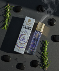 PERFECT CARE Hair Serum | Ultimate Gloss Formula with Argan Oil & Vitamin E | Rapid Growth