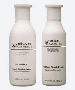 Becute skin polish set - Becute Bleach Powder & Facial Blonde Activator