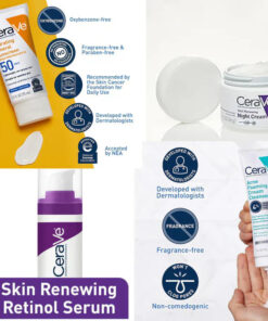 CeraVe 4-in-1 Skincare Bundle: Night Cream