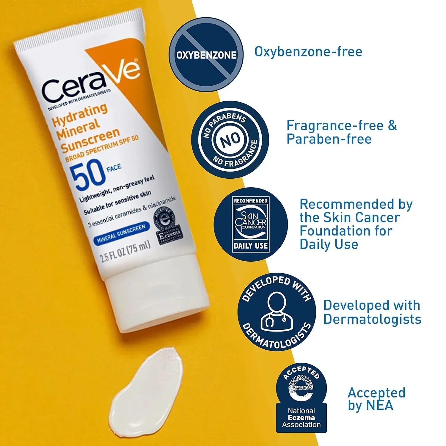 CeraVe 4-in-1 Skincare Bundle: Night Cream, Sunblock, Cleanser & Serum for Radiant Skin - Image 4