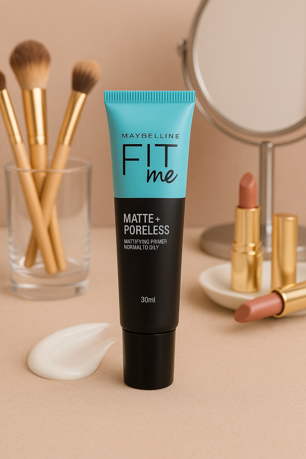 Maybelline Fit Me Matte + Poreless Primer – Liquid Pore-Minimizing Face Primer, 30ml - Image 3