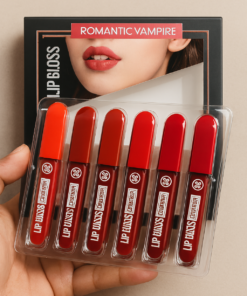 Romantic Empire Matte Lipgloss Set of 6 – High Pigment