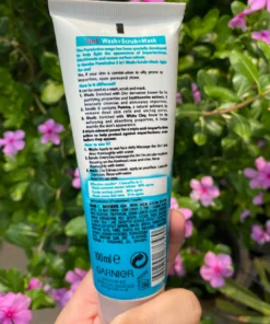 3 in 1 Garnier Skin Natural Pure Active Wash + Scrub + Mask 100ml