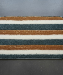 Versatile Absorbent Mat – 25"x16" Ultra-Soft Microfiber Quick-Dry Mat with Non-Slip Backing for Bathroom