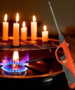 Electronic Refillable Gas Lighter for Kitchen