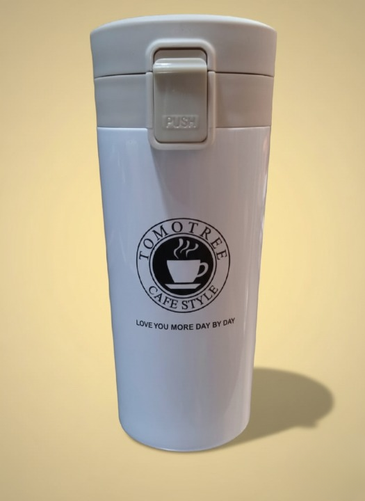 Hot & Cold Stainless Steel Vacuum Flask – 380ml | Double Wall Insulated Water Bottle | Leakproof Coffee & Tea Thermos Travel Mug (Random Color) - Image 5