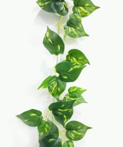 Green leaves bail Greenhome Plant Simulated Wide Application Plastic Decorative Green Vine Decor for Home
