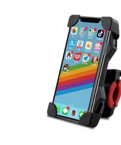 Mobile Phone Holder Stand for Bicycle & Motorcycle – Universal 360° Rotation Mount ( random color)