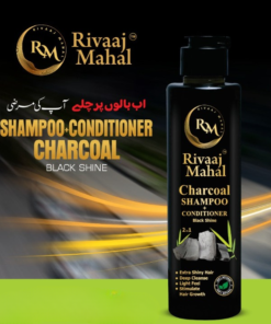 Rivaaj Mahal Charcoal Shampoo - Best Quality Shampoo | Charcoal Shampoo | Rivaj Mahal - 200ml