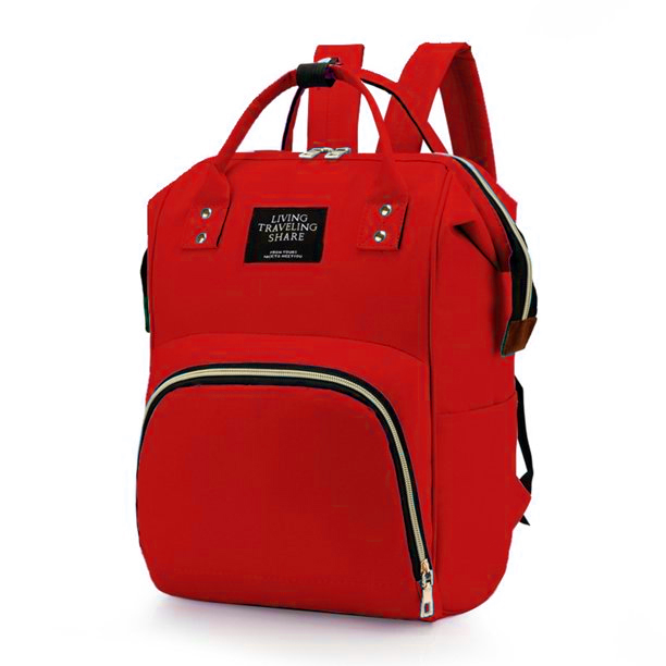 Large Capacity Mummy Bag Multi-function Women Backpack Nursing Bag for Baby Care Unisex Travail Backpack (Random color) - Image 4
