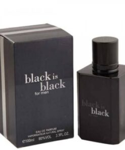 Black Is Black Perfume For Men | Best Quality Perfume For Men | Eau De Parfum - 100ml - 80% Vol - 3.3floz