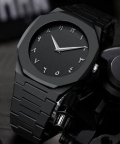Full Black Aura Quartz Analog Watch - Lightweight Premium Design for Men & Boys (Without Box)
