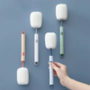 Long Handle Cup Cleaner Brush - Sponge Bottle Cleaner Brush for Cups, Water Bottles ( Random Color) - Image 5