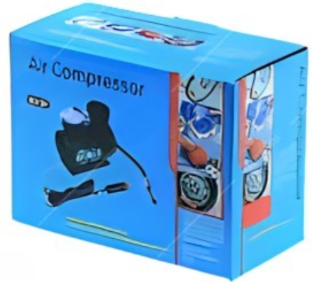 Mini 12V 300PSI Car Air Pump Tyre Compressor Portable Electric Car Air Pump - Image 2