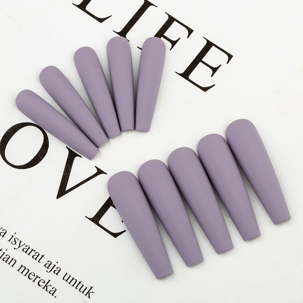 24Pcs O.TWO.O Matte Nails with accessories - Image 5