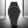 Full Black Aura Quartz Analog Watch – Lightweight Premium Design for Men & Boys (Without Box) - Image 2
