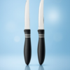 2 Pcs Concord Stainless Steel Kitchen Knife – Multipurpose Table Knife with Serrated Edge